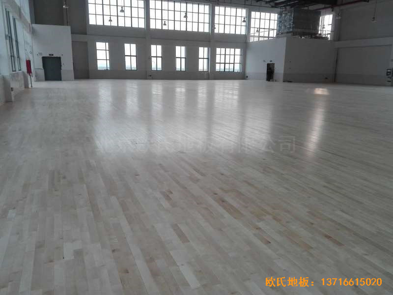 江苏农贸市场体育馆体育地板安装案例4