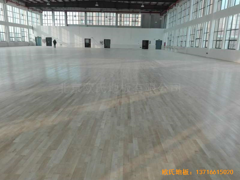 江苏农贸市场体育馆体育地板安装案例5