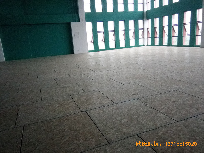 江苏南京汉风公司篮球馆体育地板安装案例3