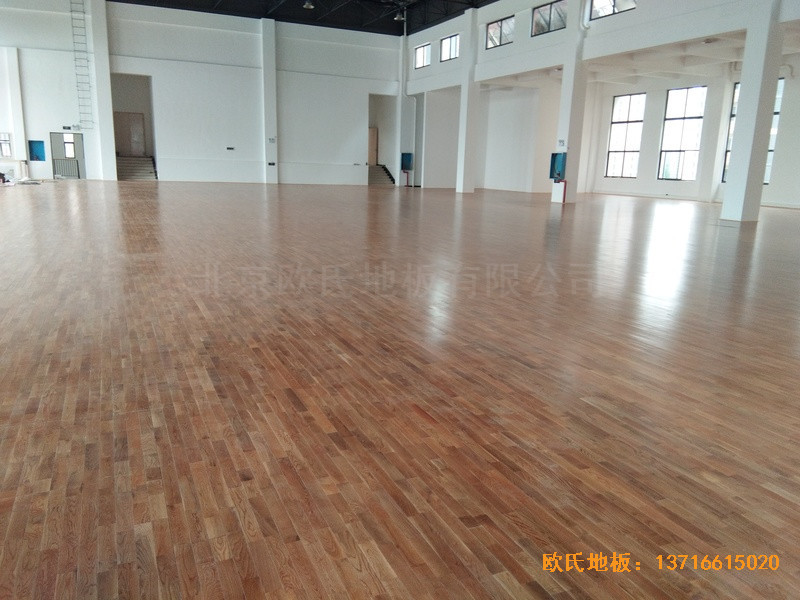 长沙开福区福鑫苑幼儿园运动馆体育地板铺装案例5