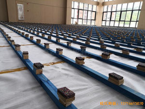 广州永顺大道铁英中学运动地板铺设案例