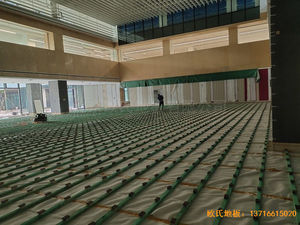 杭州26号地商务金融体育地板铺装案例
