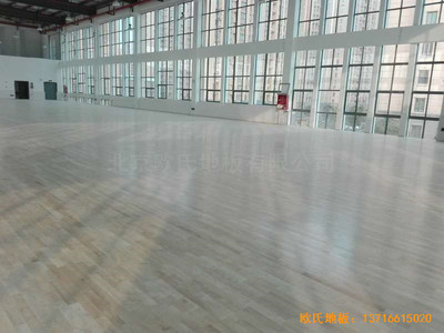 江苏农贸市场体育馆体育地板安装案例