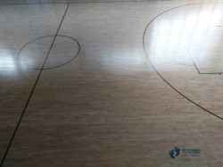 普通篮球场地木地板施工方案
