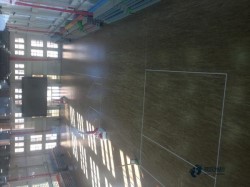 一般体育场地木地板施工工艺
