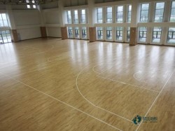 中等运动篮球地板施工方案
