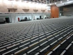 一般体育场馆木地板施工流程