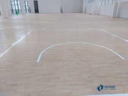 一般体育篮球木地板厂家报价