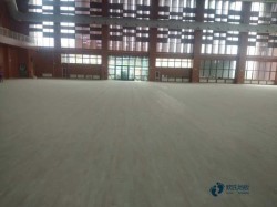 悬浮运动馆地板施工方案