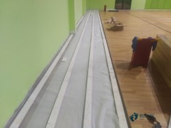 悬浮体育运动木地板施工方案