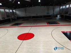 那有体育篮球地板安装公司