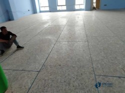 悬浮篮球馆木地板施工步骤