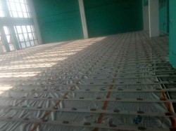 悬浮式篮球场馆地板施工队