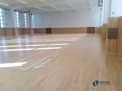 悬浮篮球场馆木地板施工方案