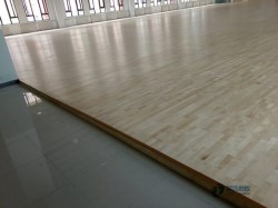 悬浮运动篮球木地板施工团队