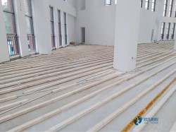柞木运动体育木地板维护保养