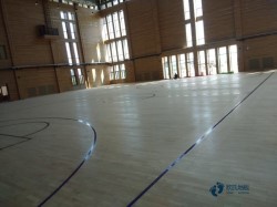 悬浮篮球场木地板施工团队