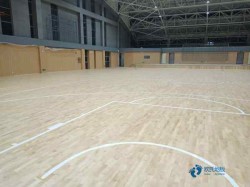 松木舞台运动场馆地板施工工艺