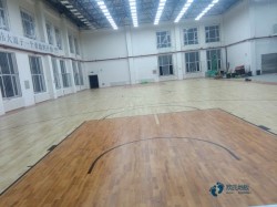 悬浮式运动馆木地板施工工艺