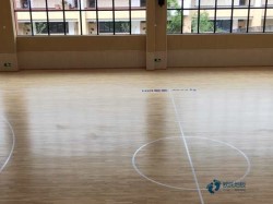 室内运动体育木地板施工方案