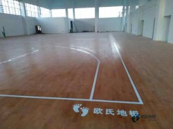 双层龙骨篮球馆木地板怎么保养