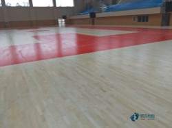 专用篮球场地地板施工工艺