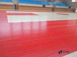 悬浮运动场馆地板安装公司