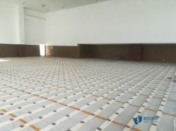 较好的体育场地地板施工