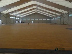 篮球馆木地板怎样拖干净