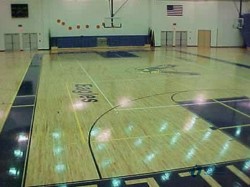 篮球运动木地板施工价格